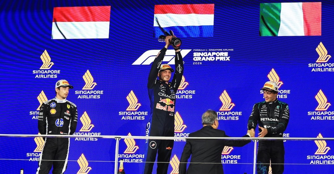 Singapore 2026 Podium