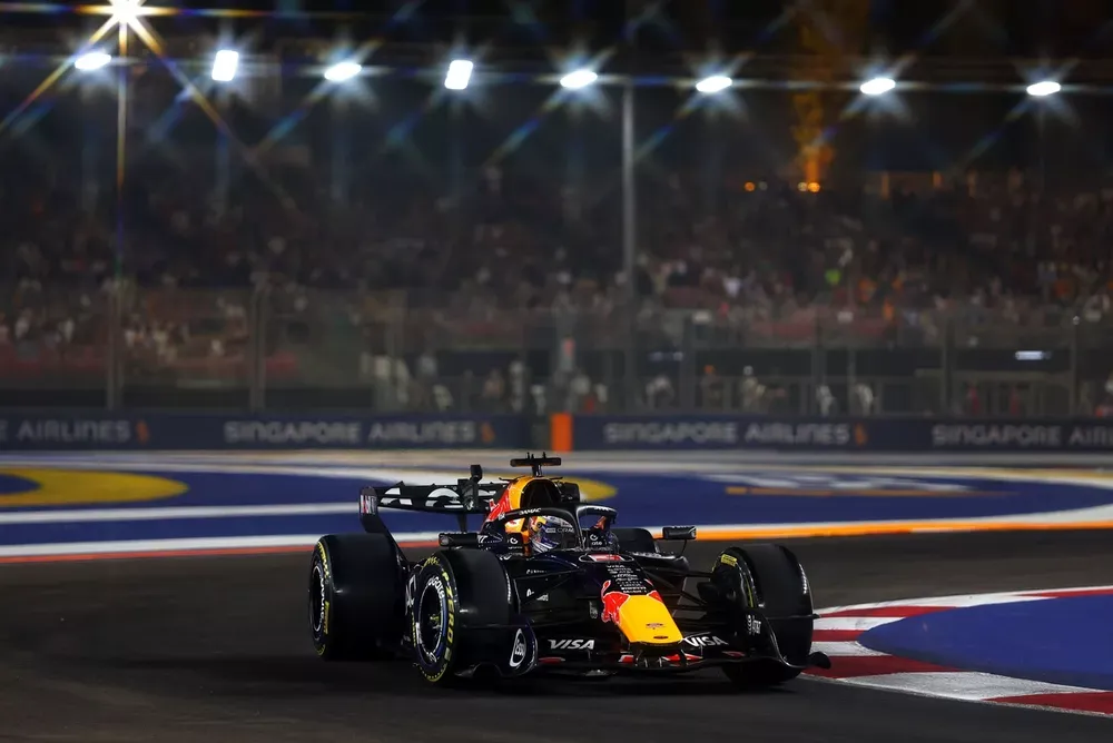 Max Verstappen at Singapore